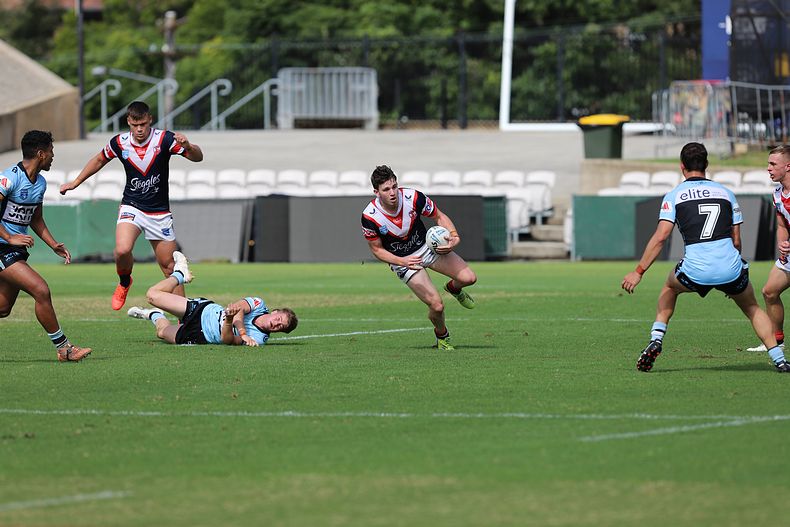 Harold Matthews Cup Semi Final Sydney ROOSTERS v Cronulla SHARKS