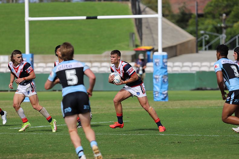 Harold Matthews Cup Semi Final Sydney ROOSTERS v Cronulla SHARKS