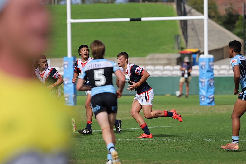 Harold Matthews Cup Semi Final Sydney ROOSTERS v Cronulla SHARKS