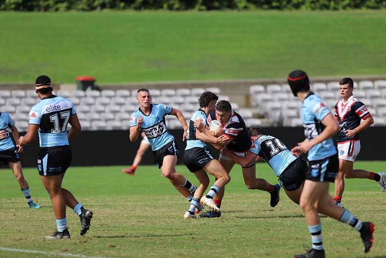 Harold Matthews Cup Semi Final Sydney ROOSTERS v Cronulla SHARKS