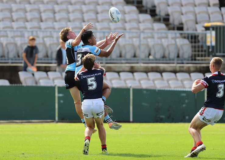 Harold Matthews Cup Semi Final Sydney ROOSTERS v Cronulla SHARKS