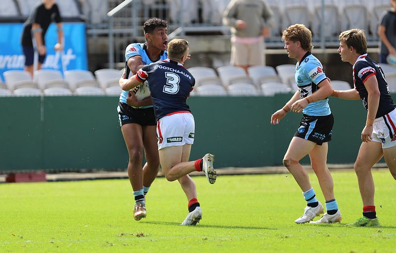 Harold Matthews Cup Semi Final Sydney ROOSTERS v Cronulla SHARKS