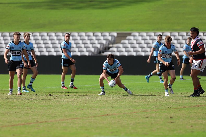 Harold Matthews Cup Semi Final Sydney ROOSTERS v Cronulla SHARKS