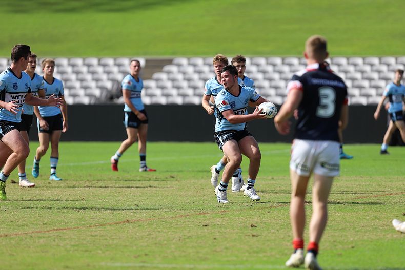 Harold Matthews Cup Semi Final Sydney ROOSTERS v Cronulla SHARKS
