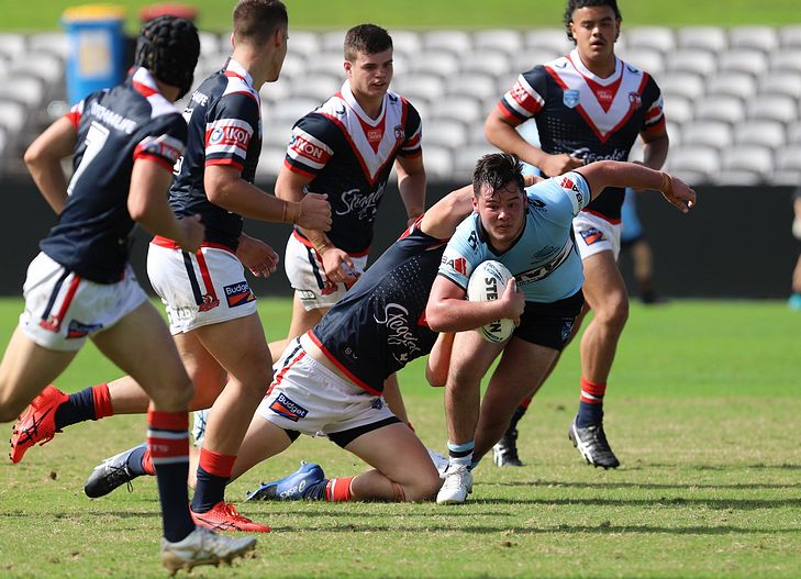 Harold Matthews Cup Semi Final Sydney ROOSTERS v Cronulla SHARKS