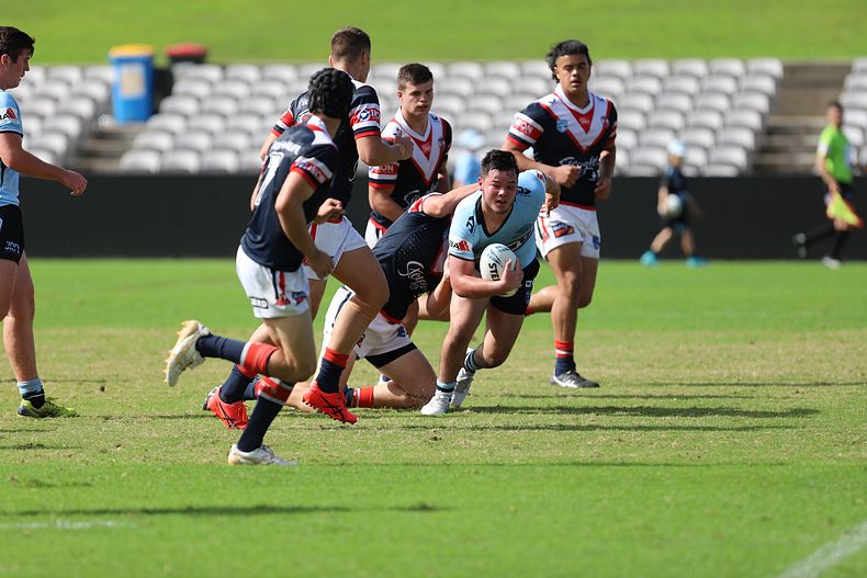 Harold Matthews Cup Semi Final Sydney ROOSTERS v Cronulla SHARKS