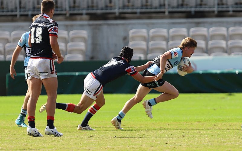 Harold Matthews Cup Semi Final Sydney ROOSTERS v Cronulla SHARKS