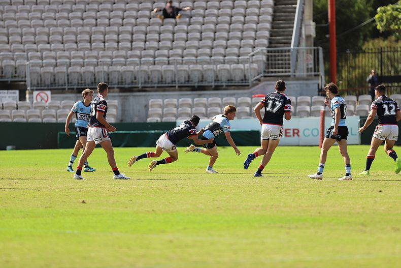 Harold Matthews Cup Semi Final Sydney ROOSTERS v Cronulla SHARKS