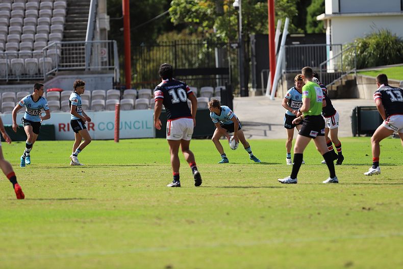 Harold Matthews Cup Semi Final Sydney ROOSTERS v Cronulla SHARKS