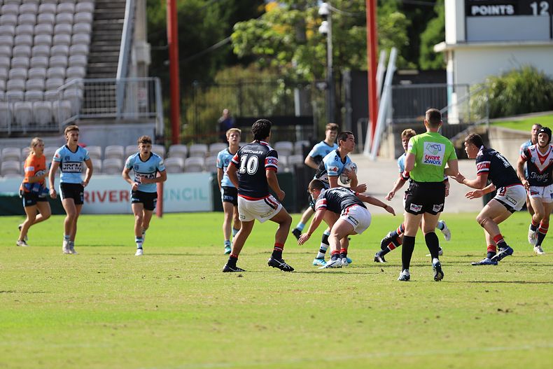 Harold Matthews Cup Semi Final Sydney ROOSTERS v Cronulla SHARKS