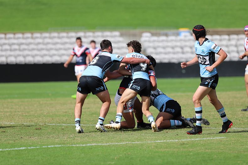Harold Matthews Cup Semi Final Sydney ROOSTERS v Cronulla SHARKS