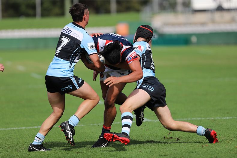 Harold Matthews Cup Semi Final Sydney ROOSTERS v Cronulla SHARKS