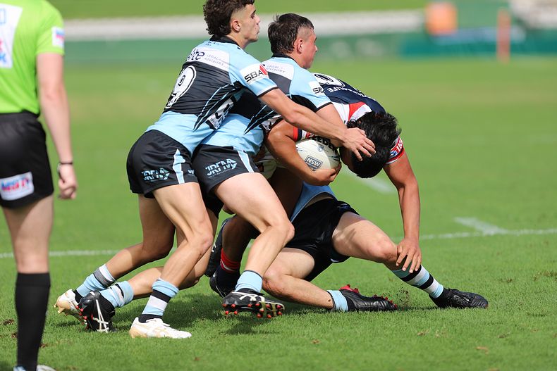 Harold Matthews Cup Semi Final Sydney ROOSTERS v Cronulla SHARKS