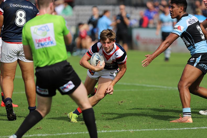 Harold Matthews Cup Semi Final Sydney ROOSTERS v Cronulla SHARKS