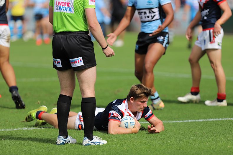 Harold Matthews Cup Semi Final Sydney ROOSTERS v Cronulla SHARKS
