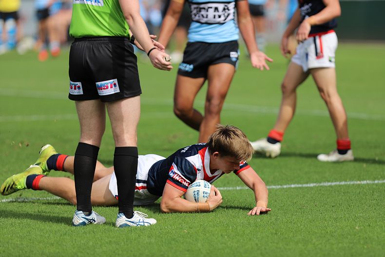 Harold Matthews Cup Semi Final Sydney ROOSTERS v Cronulla SHARKS