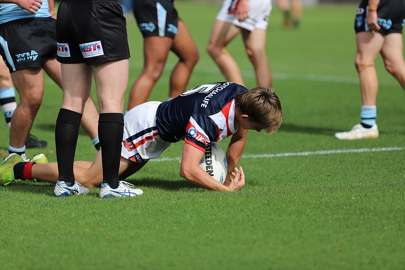 Harold Matthews Cup Semi Final Sydney ROOSTERS v Cronulla SHARKS