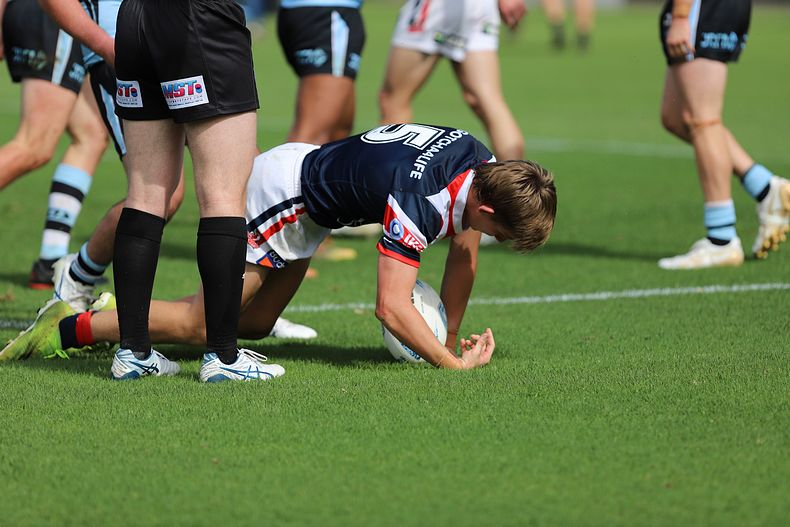 Harold Matthews Cup Semi Final Sydney ROOSTERS v Cronulla SHARKS