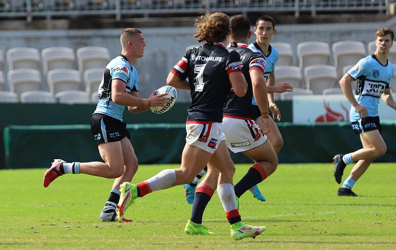 Harold Matthews Cup Semi Final Sydney ROOSTERS v Cronulla SHARKS