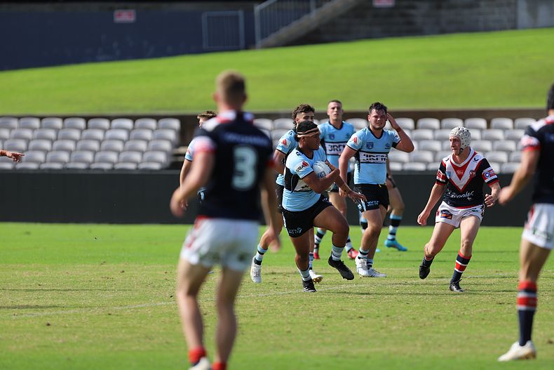 Harold Matthews Cup Semi Final Sydney ROOSTERS v Cronulla SHARKS