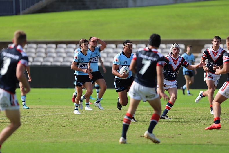 Harold Matthews Cup Semi Final Sydney ROOSTERS v Cronulla SHARKS