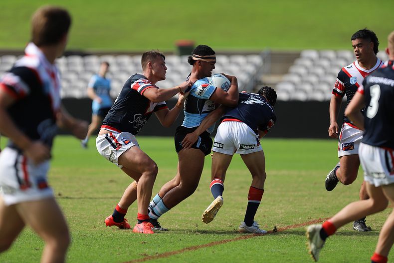 Harold Matthews Cup Semi Final Sydney ROOSTERS v Cronulla SHARKS