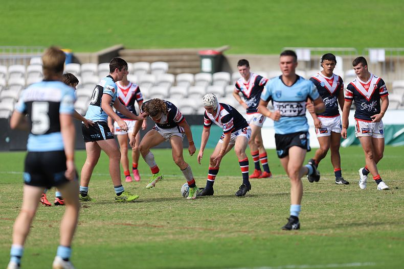 Harold Matthews Cup Semi Final Sydney ROOSTERS v Cronulla SHARKS