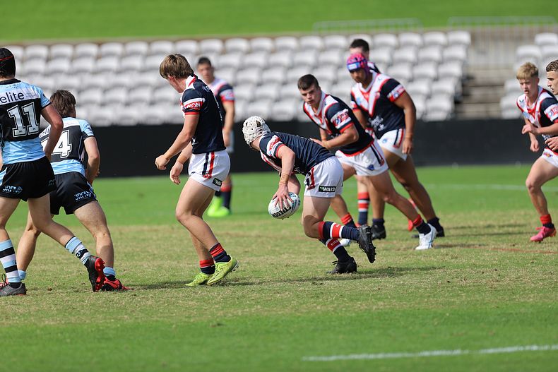 Harold Matthews Cup Semi Final Sydney ROOSTERS v Cronulla SHARKS