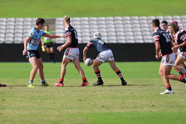Harold Matthews Cup Semi Final Sydney ROOSTERS v Cronulla SHARKS