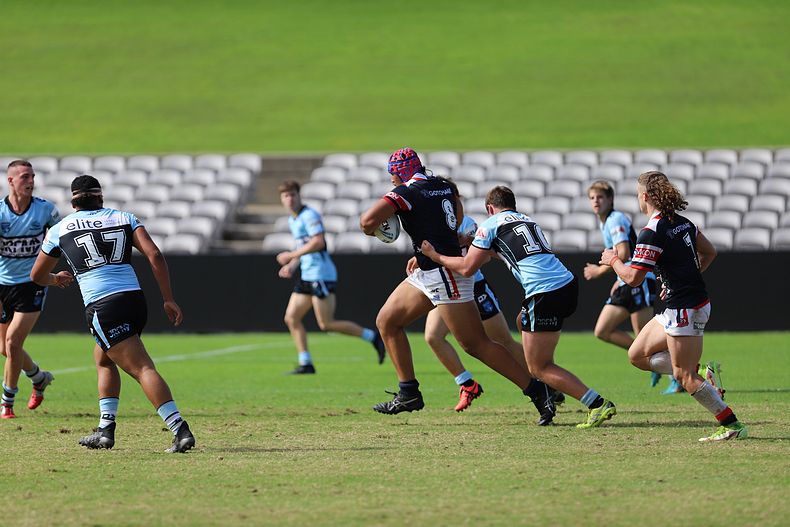 Harold Matthews Cup Semi Final Sydney ROOSTERS v Cronulla SHARKS