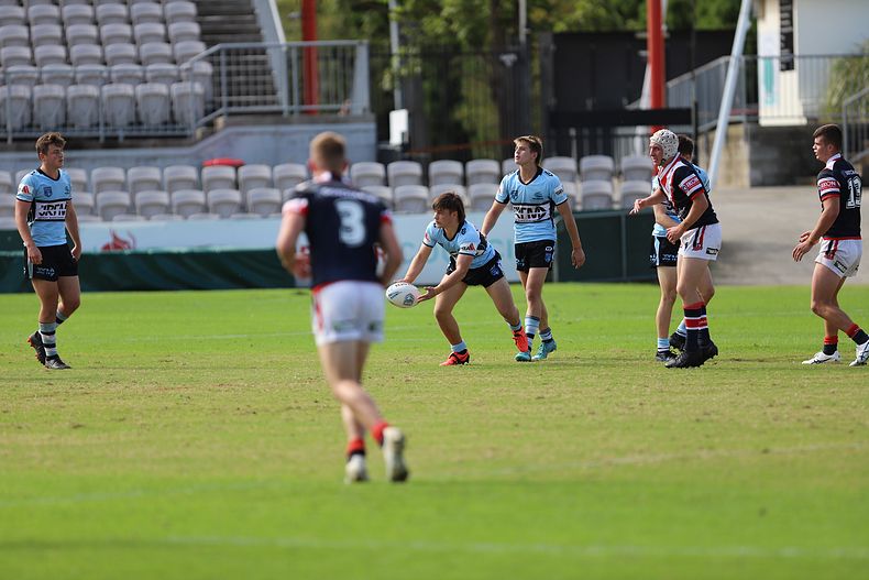 Harold Matthews Cup Semi Final Sydney ROOSTERS v Cronulla SHARKS