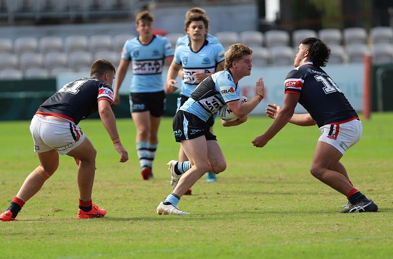 Harold Matthews Cup Semi Final Sydney ROOSTERS v Cronulla SHARKS