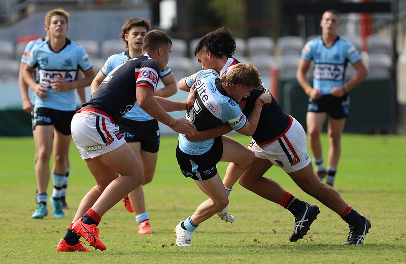 Harold Matthews Cup Semi Final Sydney ROOSTERS v Cronulla SHARKS