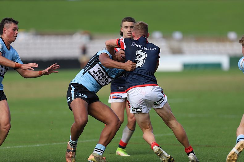 Harold Matthews Cup Semi Final Sydney ROOSTERS v Cronulla SHARKS