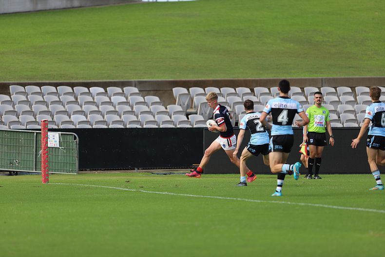 Harold Matthews Cup Semi Final Sydney ROOSTERS v Cronulla SHARKS