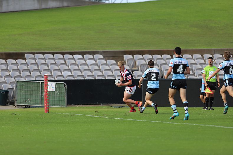 Harold Matthews Cup Semi Final Sydney ROOSTERS v Cronulla SHARKS