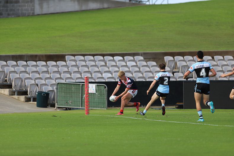 Harold Matthews Cup Semi Final Sydney ROOSTERS v Cronulla SHARKS