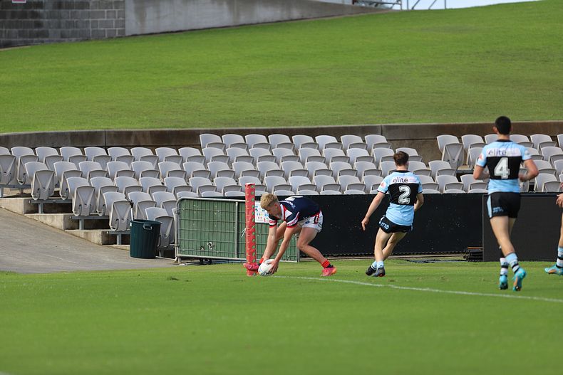 Harold Matthews Cup Semi Final Sydney ROOSTERS v Cronulla SHARKS