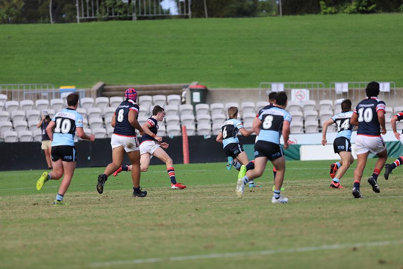 Harold Matthews Cup Semi Final Sydney ROOSTERS v Cronulla SHARKS