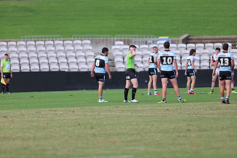 Harold Matthews Cup Semi Final Sydney ROOSTERS v Cronulla SHARKS