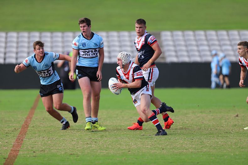 Harold Matthews Cup Semi Final Sydney ROOSTERS v Cronulla SHARKS