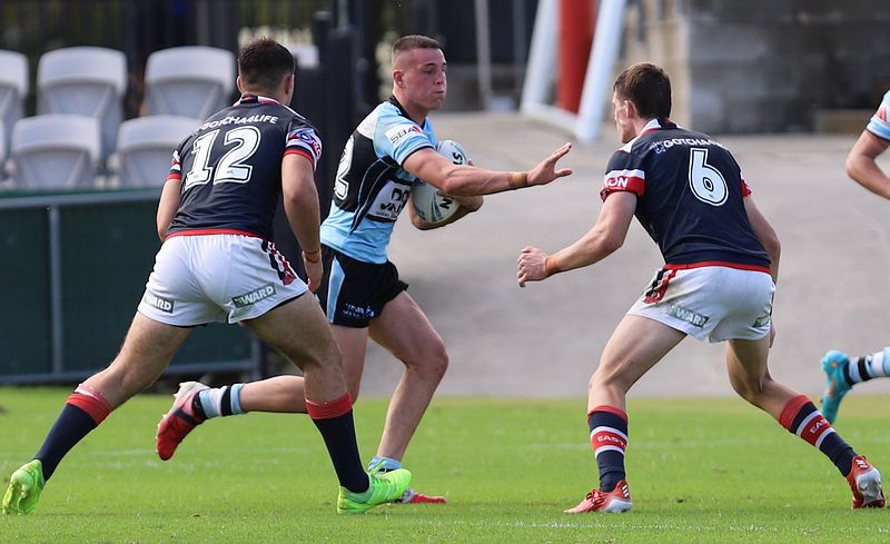 Harold Matthews Cup Semi Final Sydney ROOSTERS v Cronulla SHARKS