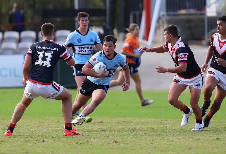 Harold Matthews Cup Semi Final Sydney ROOSTERS v Cronulla SHARKS