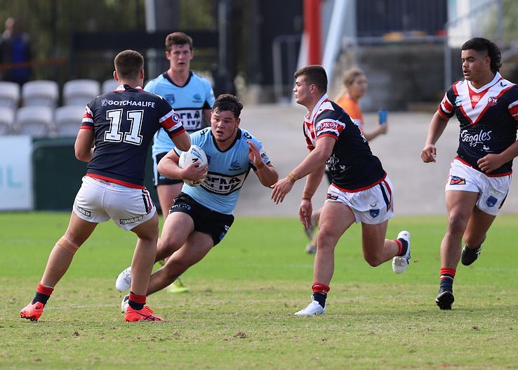 Harold Matthews Cup Semi Final Sydney ROOSTERS v Cronulla SHARKS