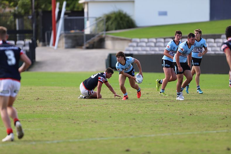Harold Matthews Cup Semi Final Sydney ROOSTERS v Cronulla SHARKS