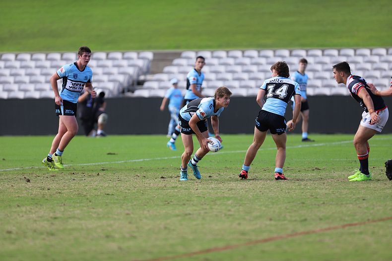 Harold Matthews Cup Semi Final Sydney ROOSTERS v Cronulla SHARKS