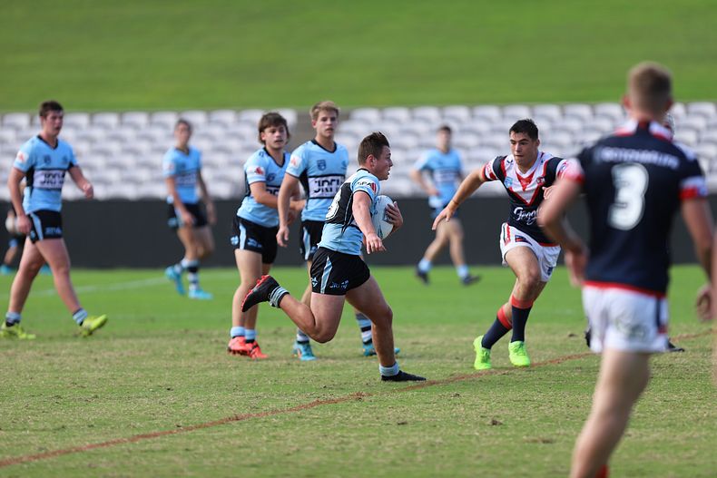 Harold Matthews Cup Semi Final Sydney ROOSTERS v Cronulla SHARKS