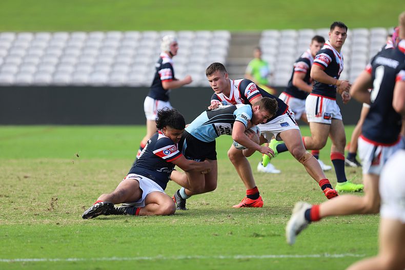 Harold Matthews Cup Semi Final Sydney ROOSTERS v Cronulla SHARKS