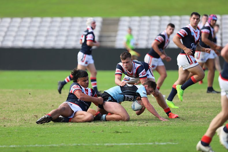 Harold Matthews Cup Semi Final Sydney ROOSTERS v Cronulla SHARKS