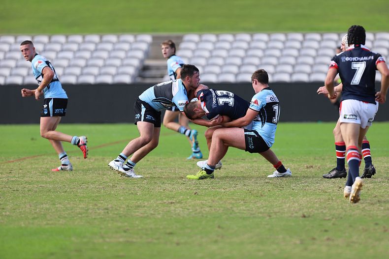 Harold Matthews Cup Semi Final Sydney ROOSTERS v Cronulla SHARKS